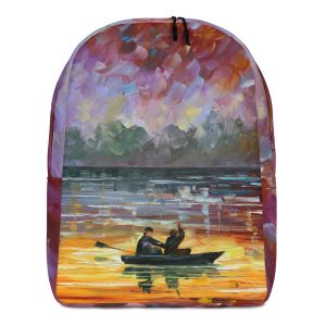 NIGHT LAKE FISHING  - Minimalist backpack
