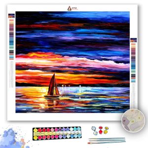 NIGHT SEA - Paint By Numbers Full Kit