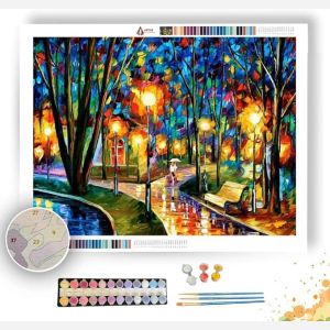 PARK BY THE LAKE - Paint by Numbers Full Kit