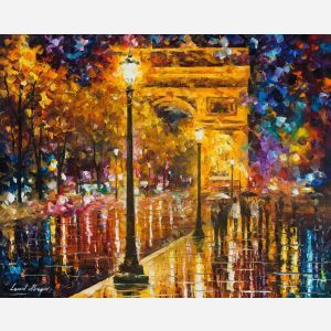 Gemälde Nacht Paris