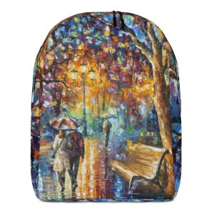 RAIN VS LOVE  - Minimalist backpack