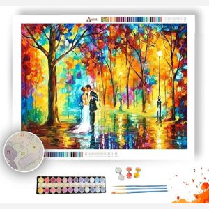 RAINY WEDDING - Paint by Numbers Full Kit