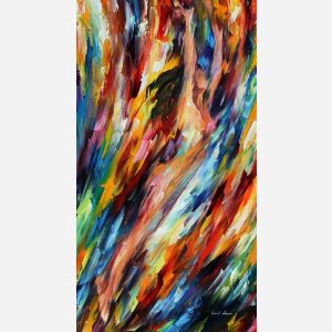 abstract bathroom wall art, bathroom wall accessories, the wave painting