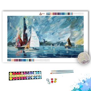 SAILING REGATTA - Paint By Numbers Full Kit