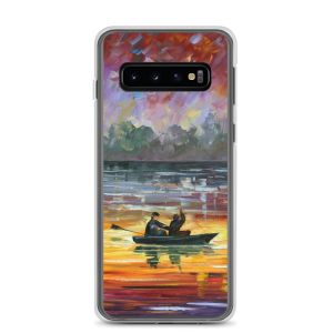 NIGHT LAKE FISHIING - Samsung Galaxy S10 phone case