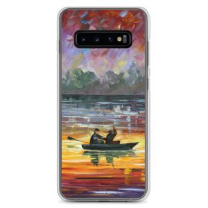NIGHT LAKE FISHIING - Samsung Galaxy S10+ phone case
