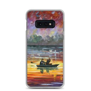 NIGHT LAKE FISHIING - Samsung Galaxy S10e phone case