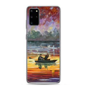 NIGHT LAKE FISHIING - Samsung Galaxy S20 Plus phone case
