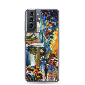CAFE IN THE OLD CITY - Samsung Galaxy S21 phone case