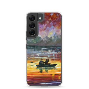 NIGHT LAKE FISHIING - Samsung Galaxy S22 phone case