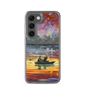 NIGHT LAKE FISHIING - Samsung Galaxy S23 phone case