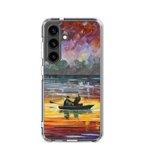 NIGHT LAKE FISHIING - Samsung Galaxy S24 phone case