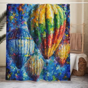 UP IN THE SKY - Shower curtain