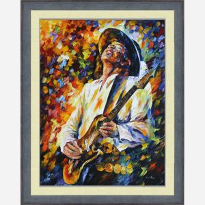 STEVIE RAY VAUGHAN 2 - FRAMED