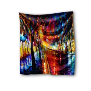 STREET OF THE OLD TOWN - SILK SCARF
