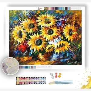 SUNFLOWERS - BOUQUET OF SUN - Paint by Numbers Full Kit