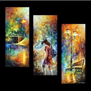 aura painting, 3 painting set, set of paintings