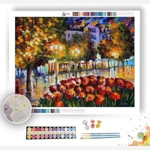 THE FLOWERS OF LUXEMBOURG - Paint by Numbers Full Kit