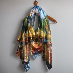 THE RELEASE OF HAPPINESS - SILK SCARF