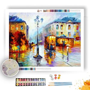 TROLLEY ON THE SQUARE - Paint By Numbers Full Kit