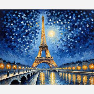 oil painting, hand-painted artwork, oil on canvas