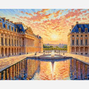 oil painting, hand-painted artwork, oil on canvas