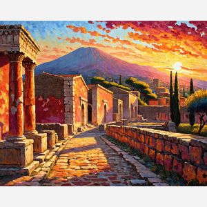 oil painting, hand-painted artwork, oil on canvas