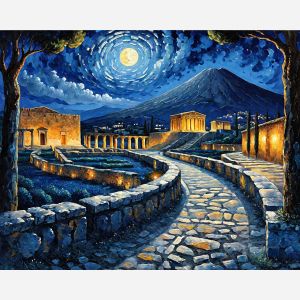 oil painting, hand-painted artwork, oil on canvas