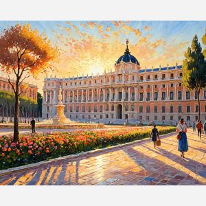 oil painting, hand-painted artwork, oil on canvas