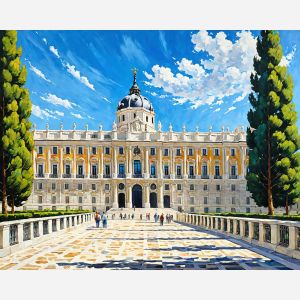 oil painting, hand-painted artwork, oil on canvas