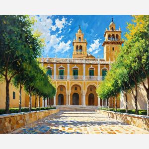 oil painting, hand-painted artwork, oil on canvas