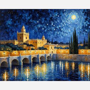 oil painting, hand-painted artwork, oil on canvas