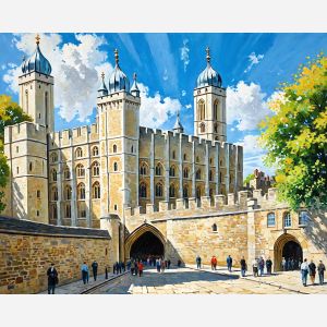 oil painting, hand-painted artwork, oil on canvas