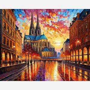 oil painting, hand-painted artwork, oil on canvas