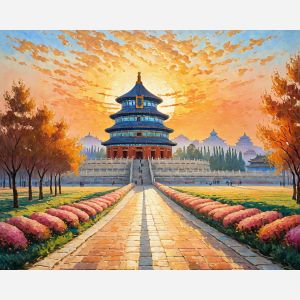 oil painting, hand-painted artwork, oil on canvas