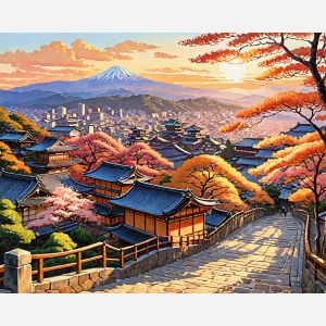 oil painting, hand-painted artwork, oil on canvas