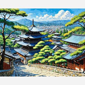 oil painting, hand-painted artwork, oil on canvas