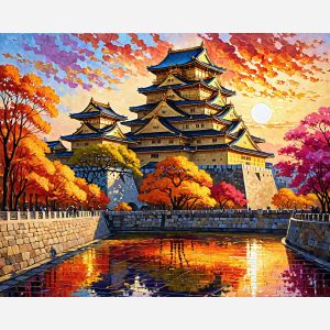 oil painting, hand-painted artwork, oil on canvas