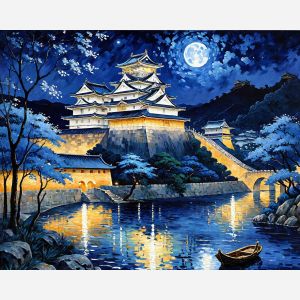 oil painting, hand-painted artwork, oil on canvas