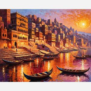 oil painting, hand-painted artwork, oil on canvas