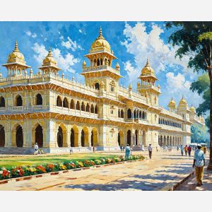 oil painting, hand-painted artwork, oil on canvas