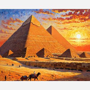 oil painting, hand-painted artwork, oil on canvas