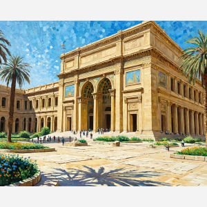 oil painting, hand-painted artwork, oil on canvas