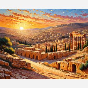 oil painting, hand-painted artwork, oil on canvas