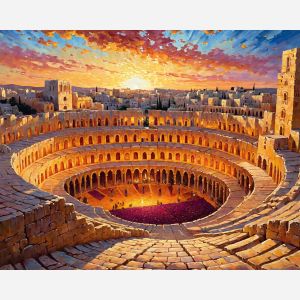 oil painting, hand-painted artwork, oil on canvas