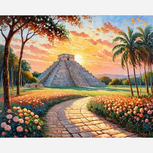 oil painting, hand-painted artwork, oil on canvas