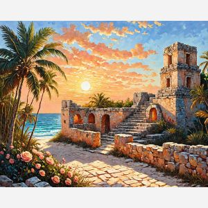 oil painting, hand-painted artwork, oil on canvas