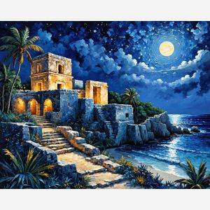 oil painting, hand-painted artwork, oil on canvas