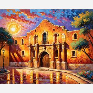 oil painting, hand-painted artwork, oil on canvas