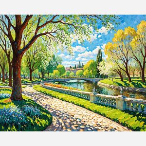 oil painting, hand-painted artwork, oil on canvas